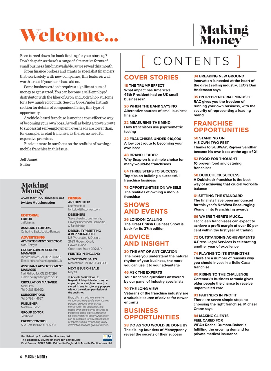 Making Money Preview Pages