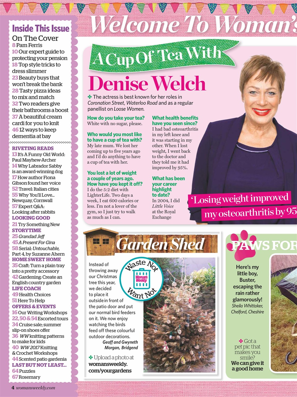 Woman's Weekly Preview Pages