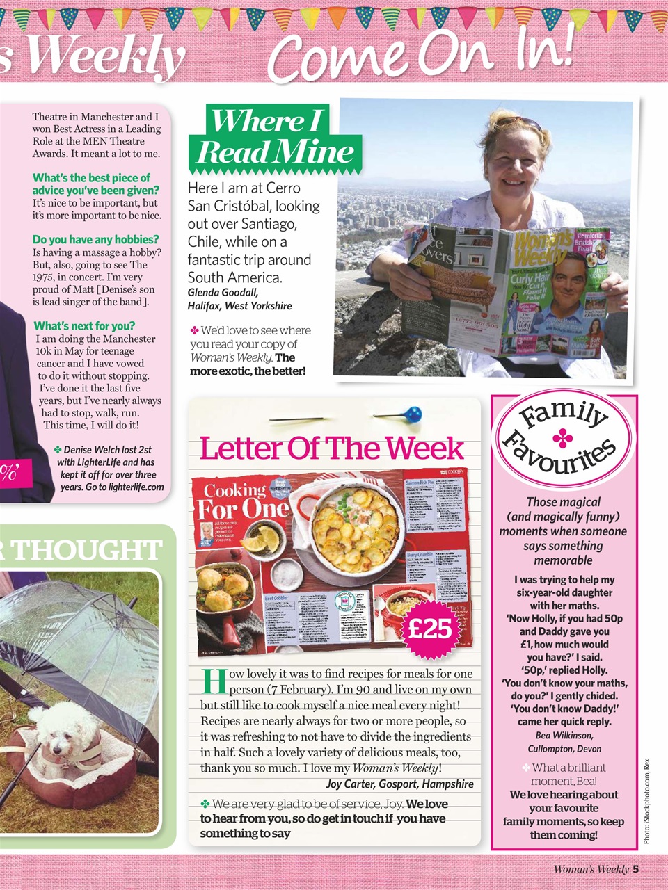 Woman's Weekly Preview Pages