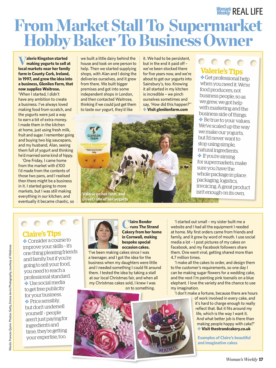 Woman's Weekly Preview Pages