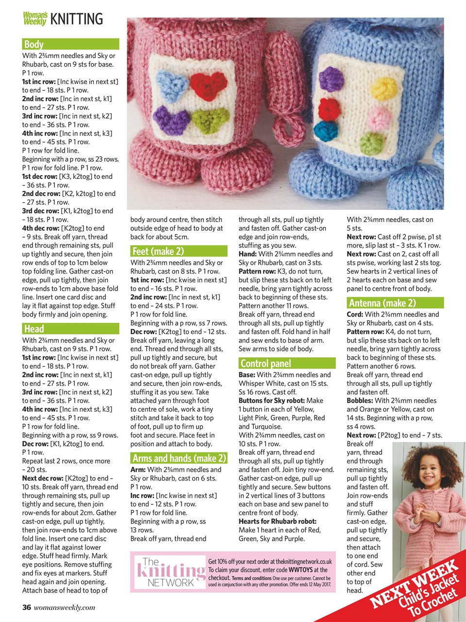 Woman's Weekly Preview Pages