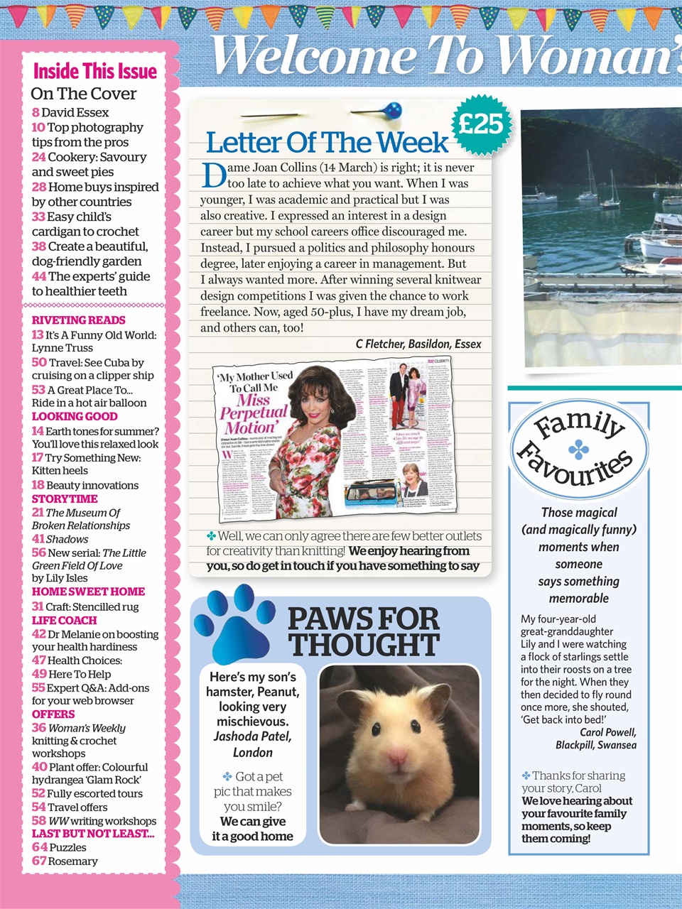 Woman's Weekly Preview Pages