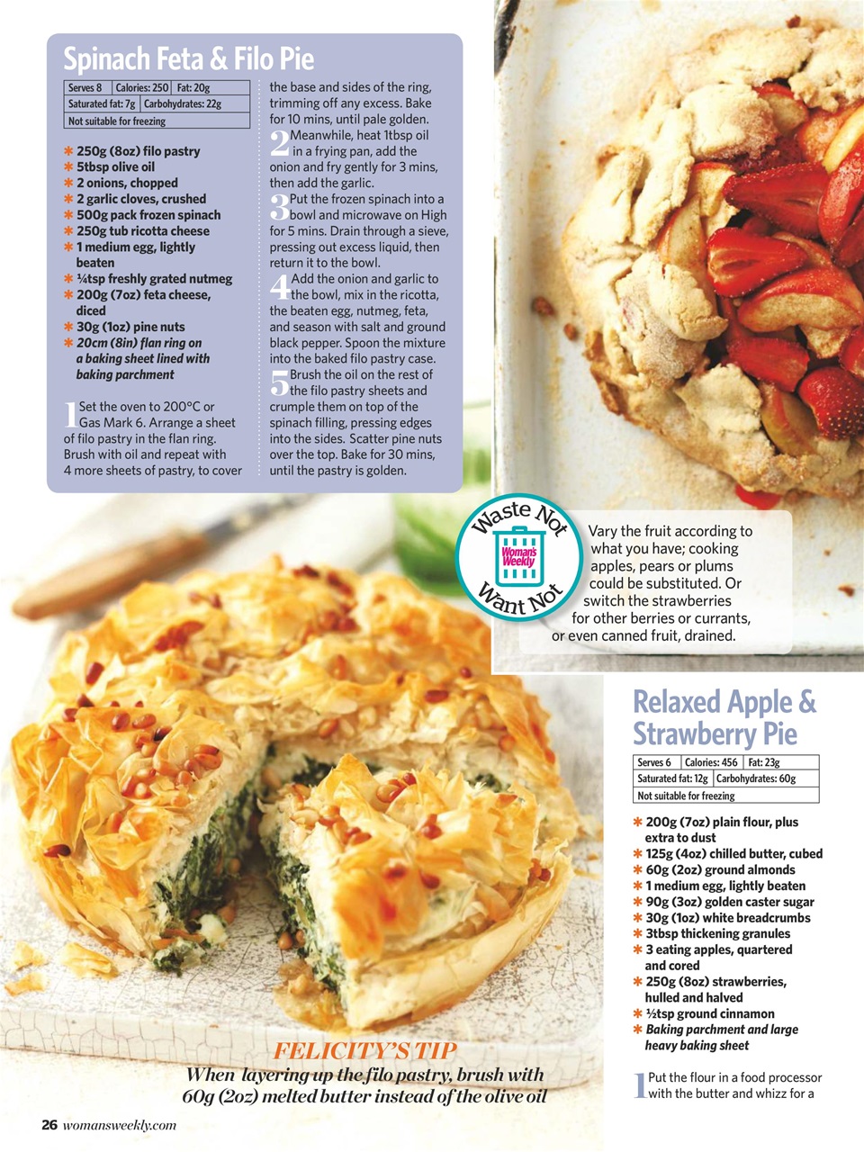 Woman's Weekly Preview Pages