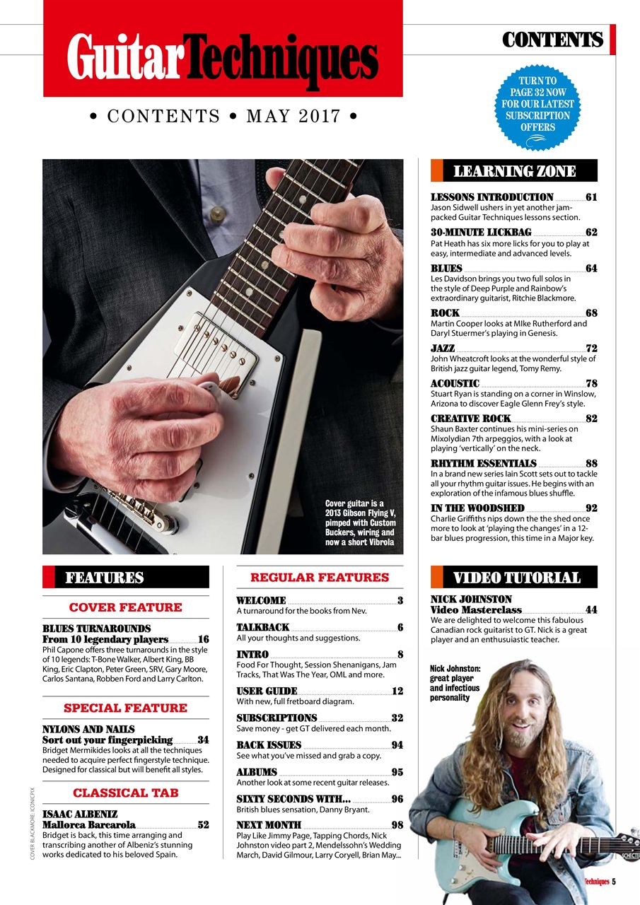 Guitar Techniques Preview Pages