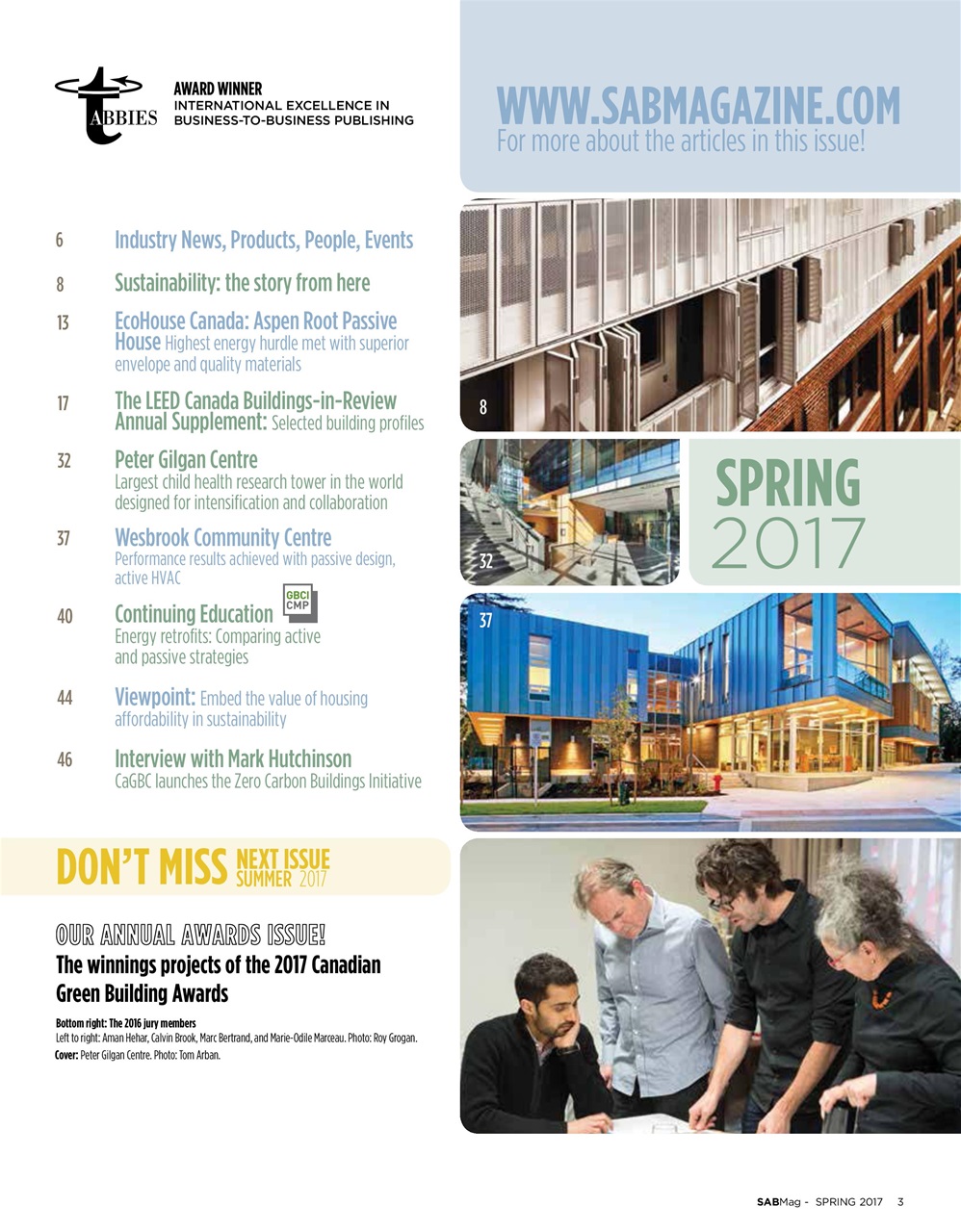 SABMag Preview Pages