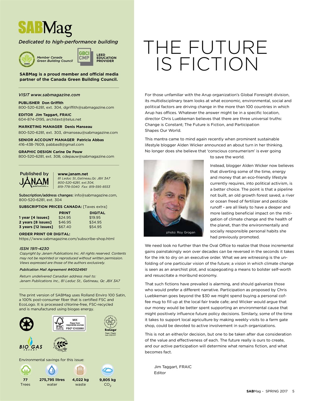 SABMag Preview Pages