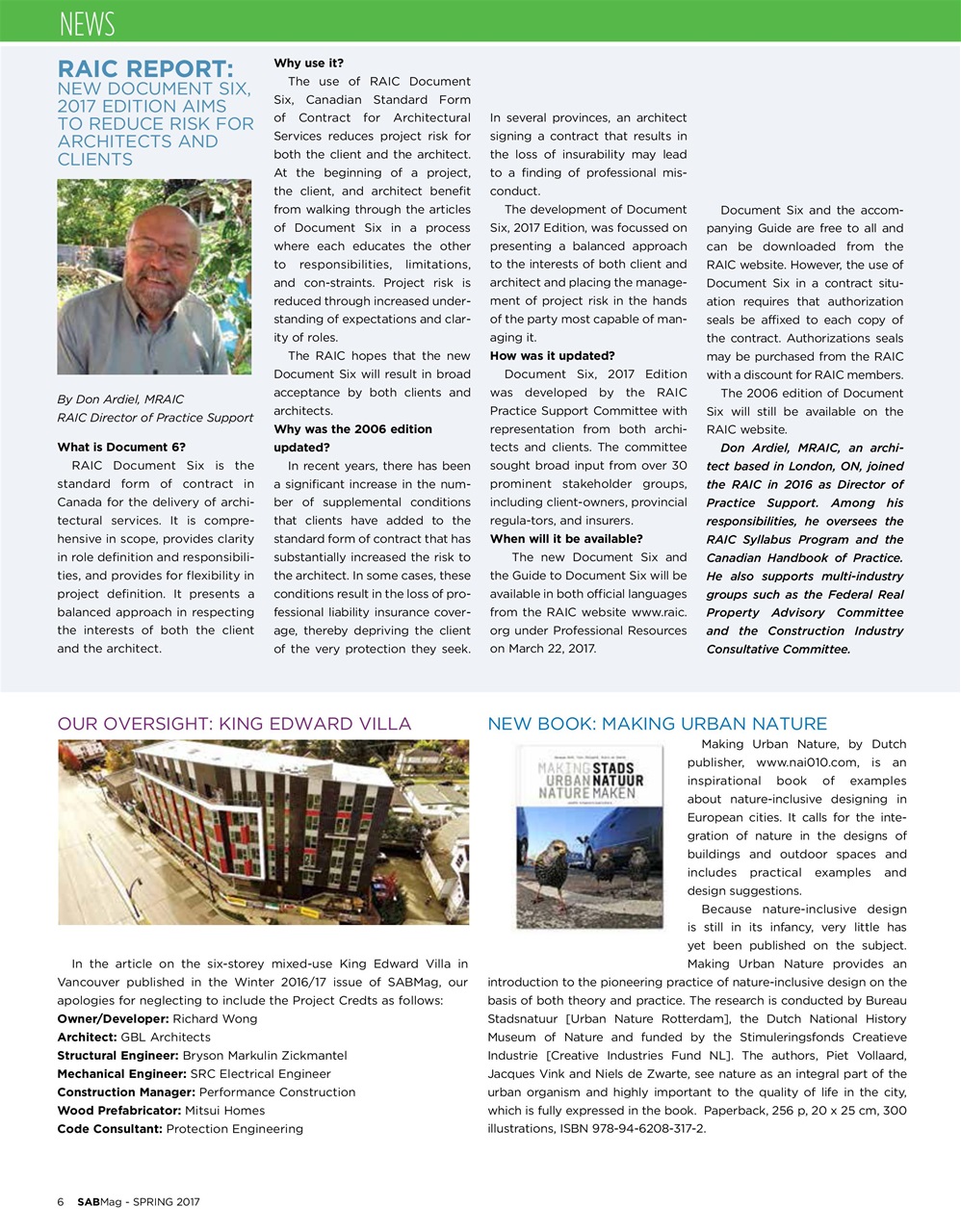 SABMag Preview Pages