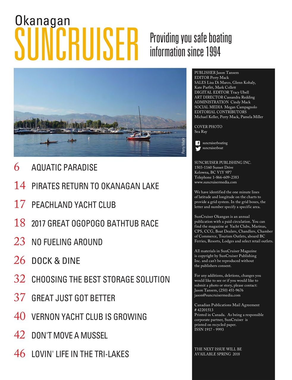Suncruiser Preview Pages