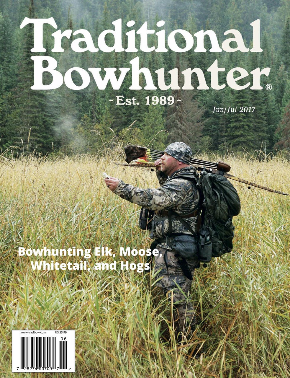 Traditional Bowhunter Magazine Preview Pages