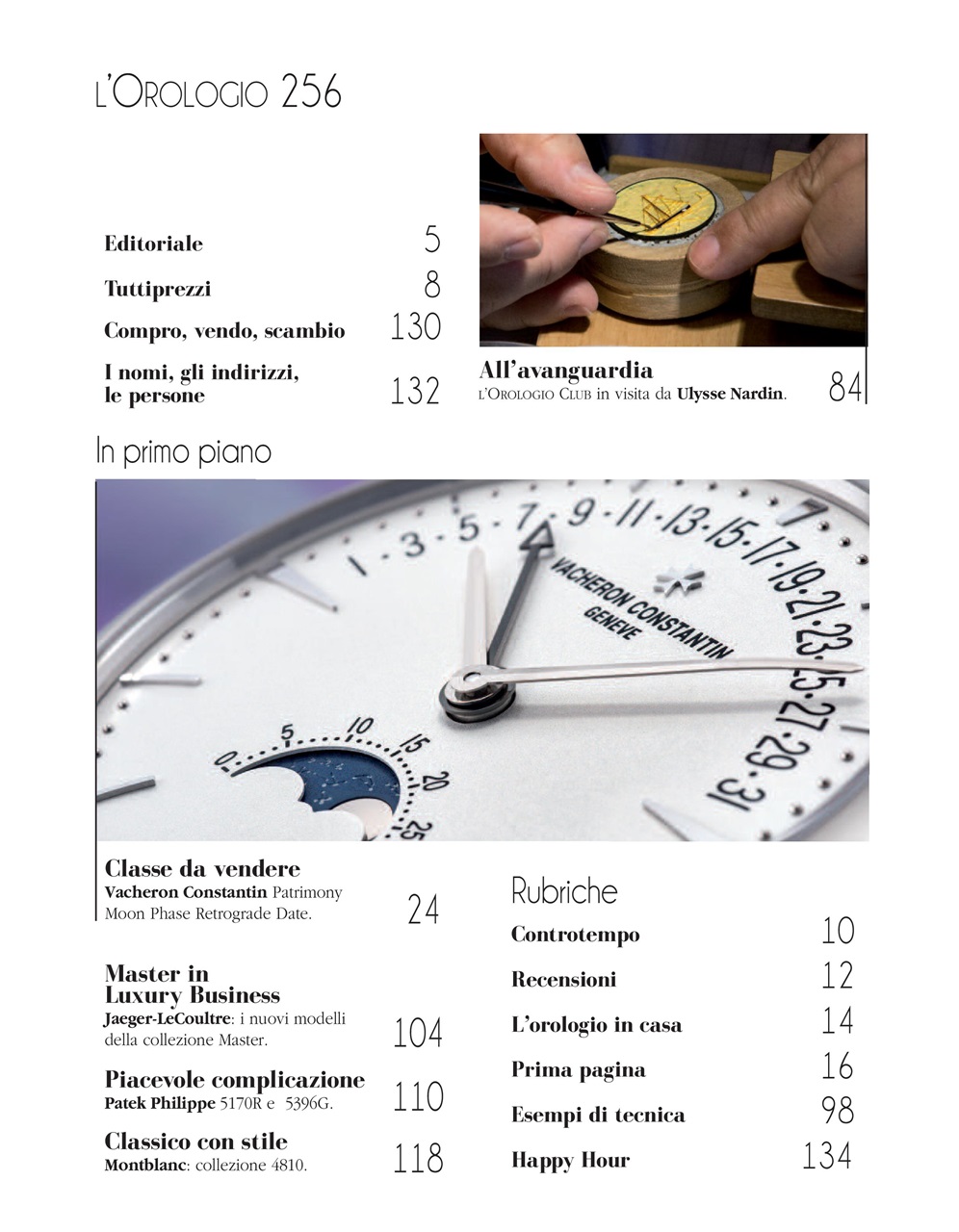 L'Orologio Preview Pages