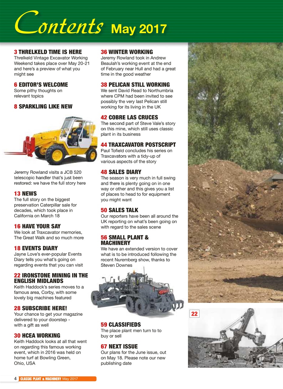 Classic Plant & Machinery Preview Pages