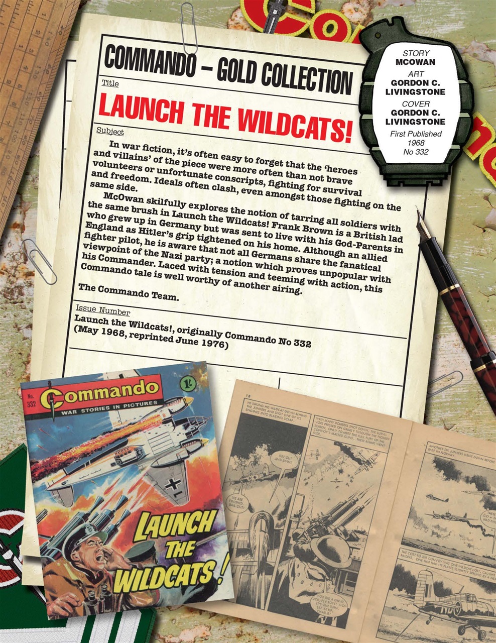 Commando Preview Pages