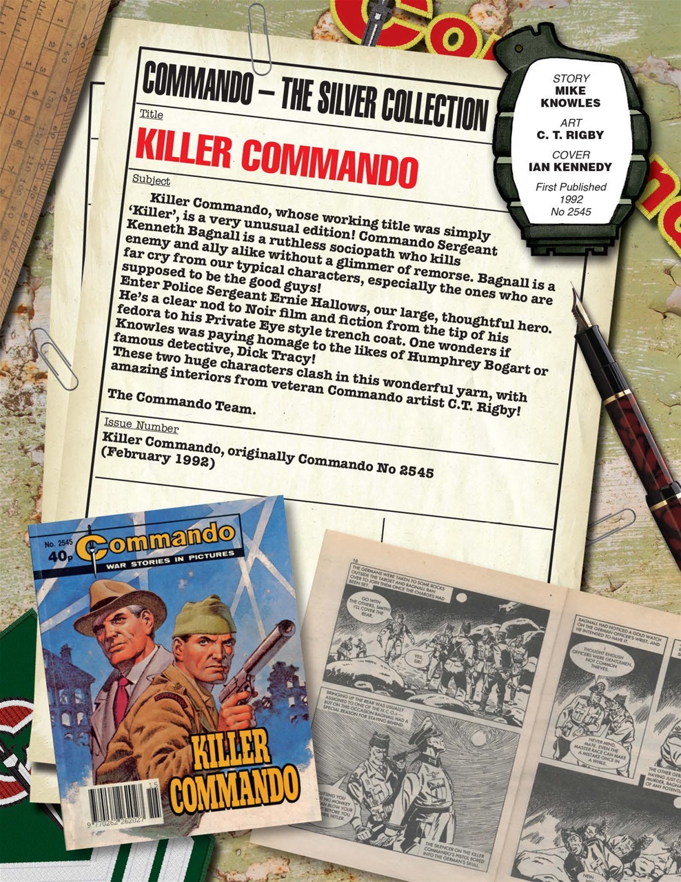 Commando Preview Pages