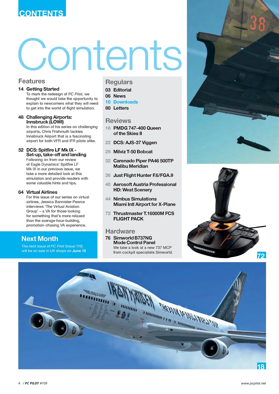 PC Pilot Preview Pages