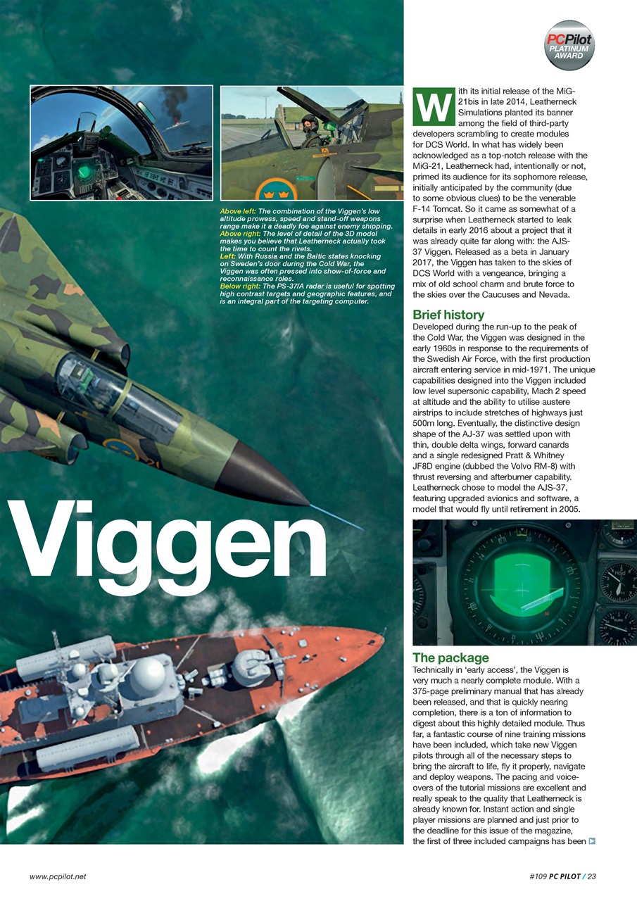 PC Pilot Preview Pages