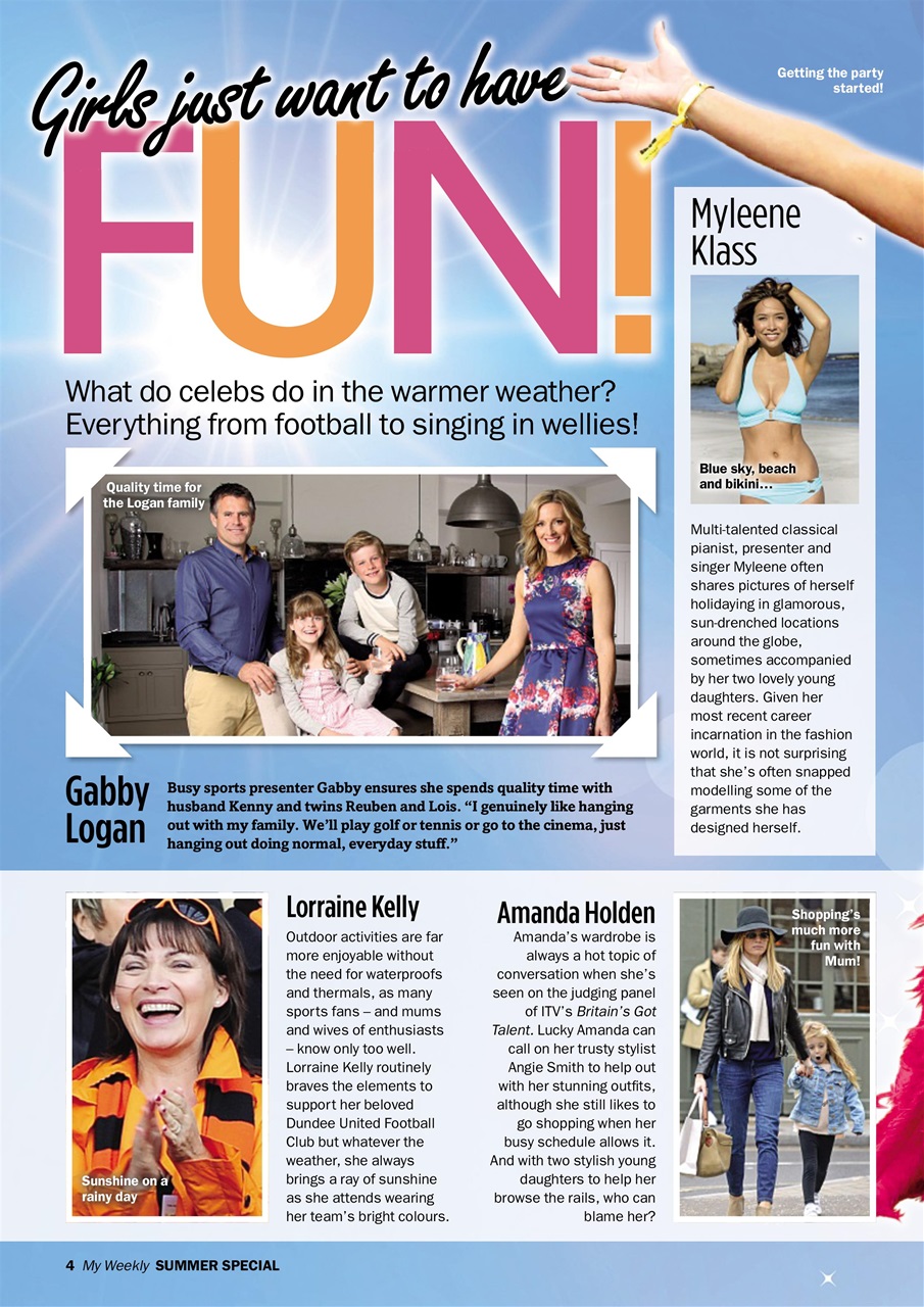 My Weekly Special Preview Pages