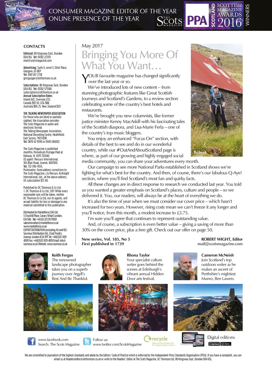 The Scots Magazine Preview Pages