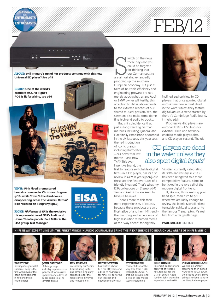 Hi-Fi News Preview Pages