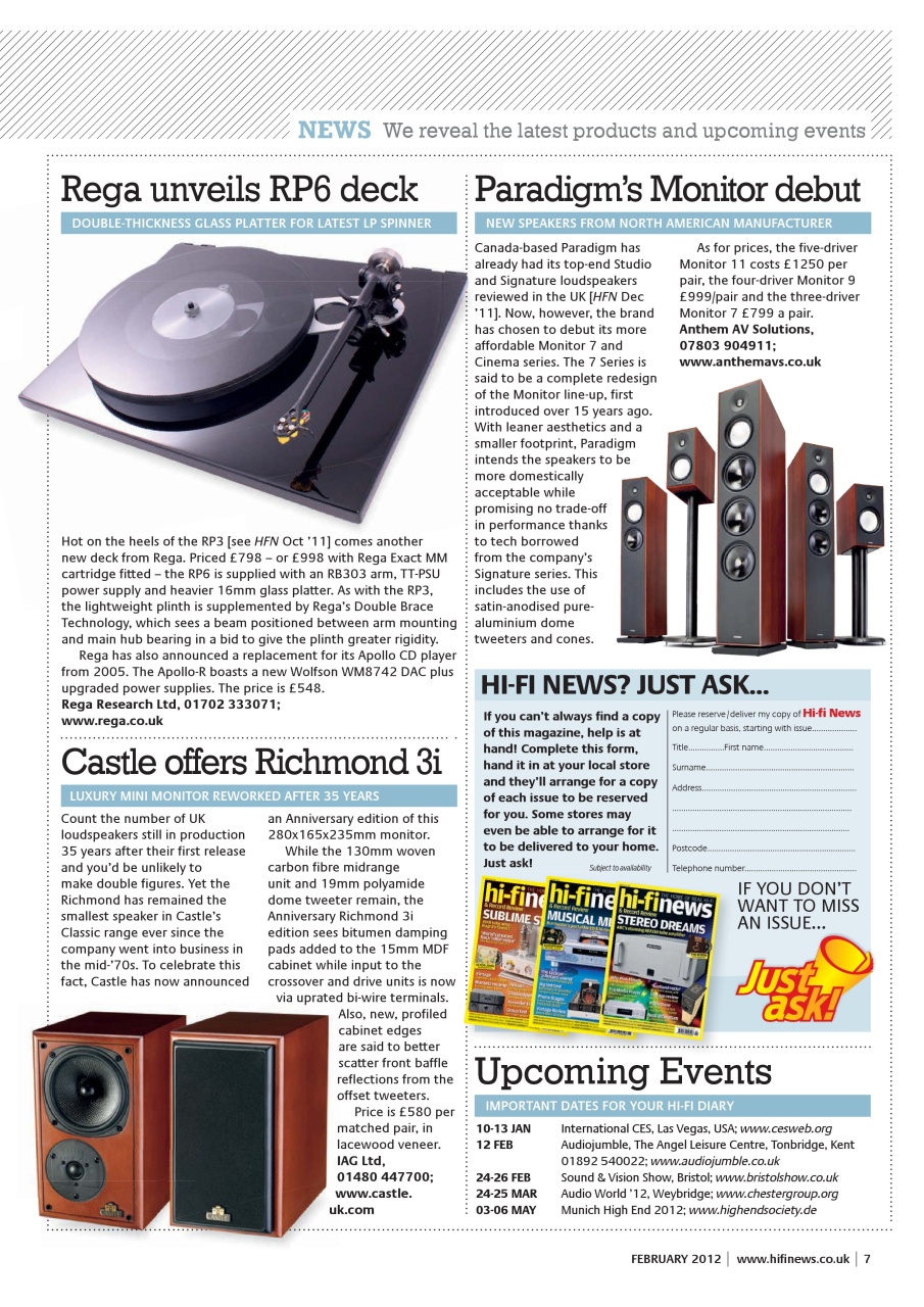 Hi-Fi News Preview Pages