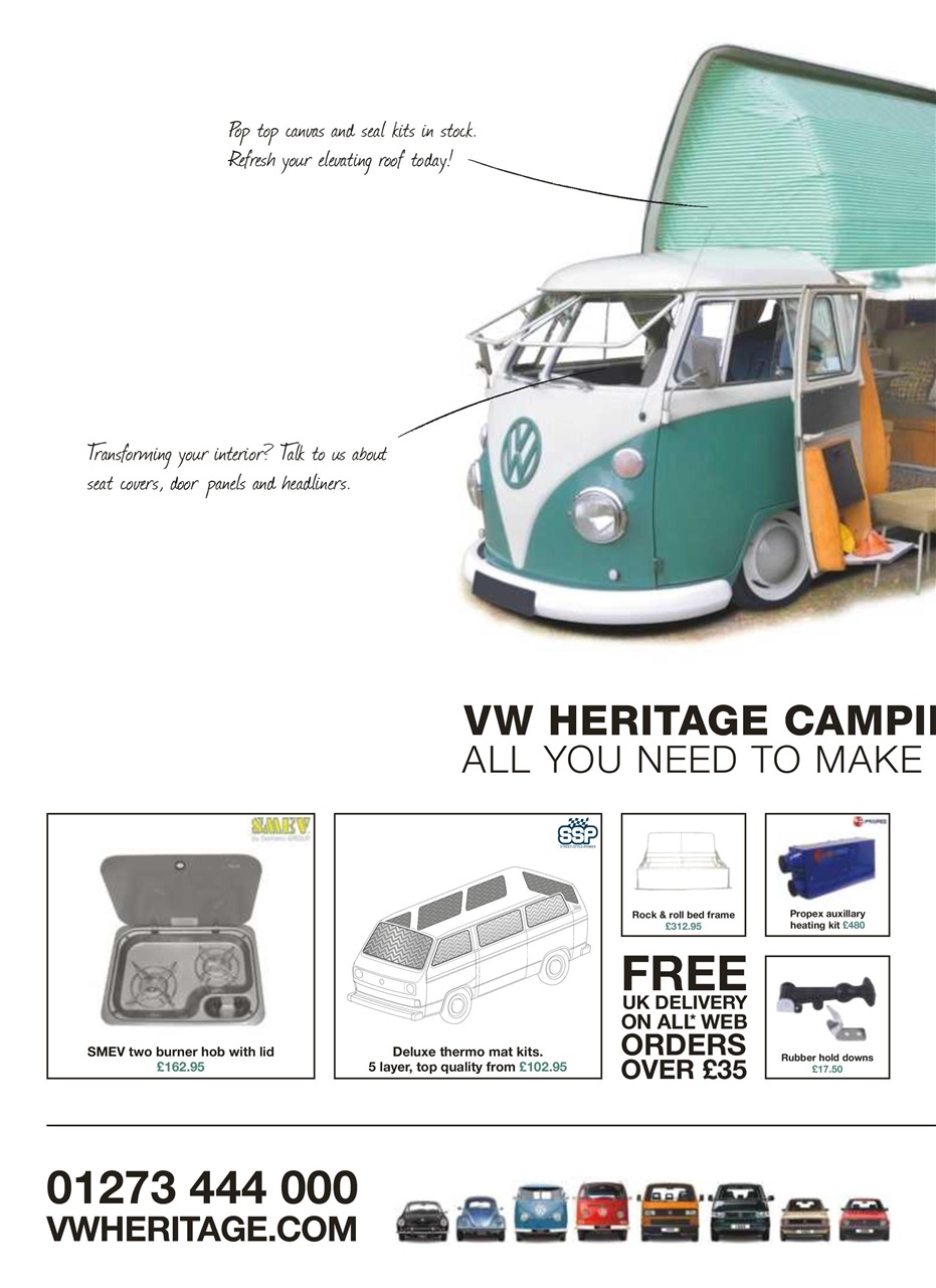 VW Camper Preview Pages
