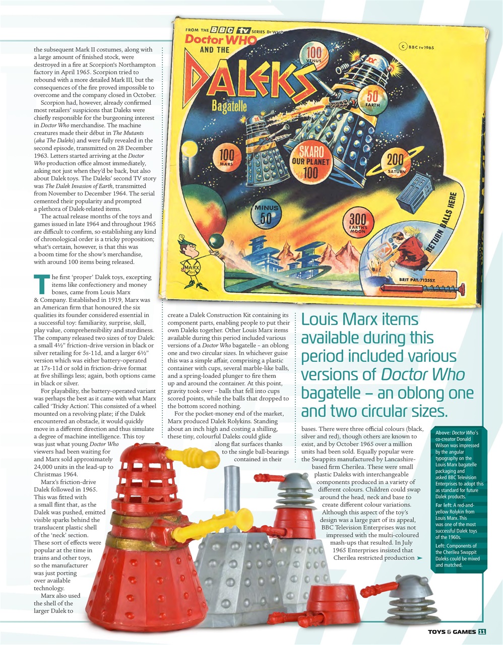 Doctor Who Magazine Preview Pages