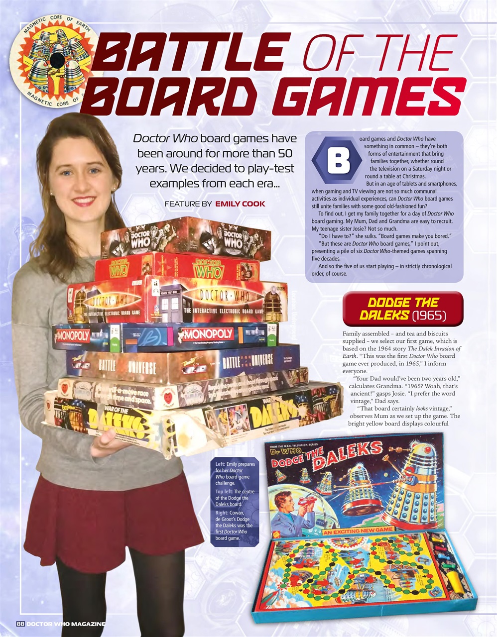 Doctor Who Magazine Preview Pages