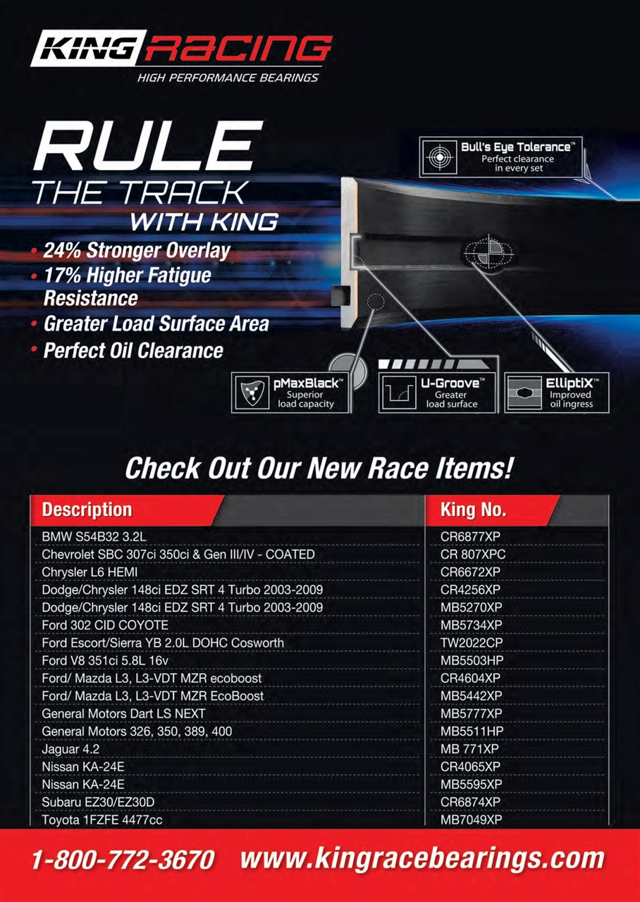 Race Engine Technology Preview Pages