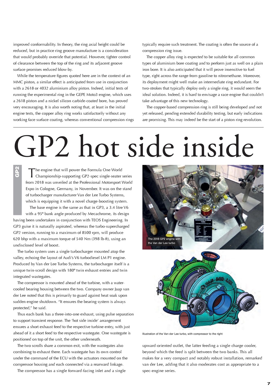 Race Engine Technology Preview Pages