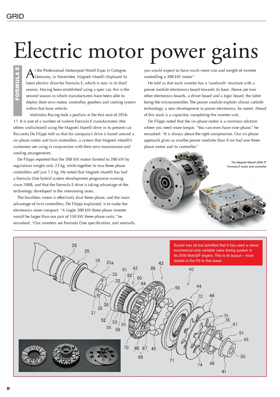 Race Engine Technology Preview Pages