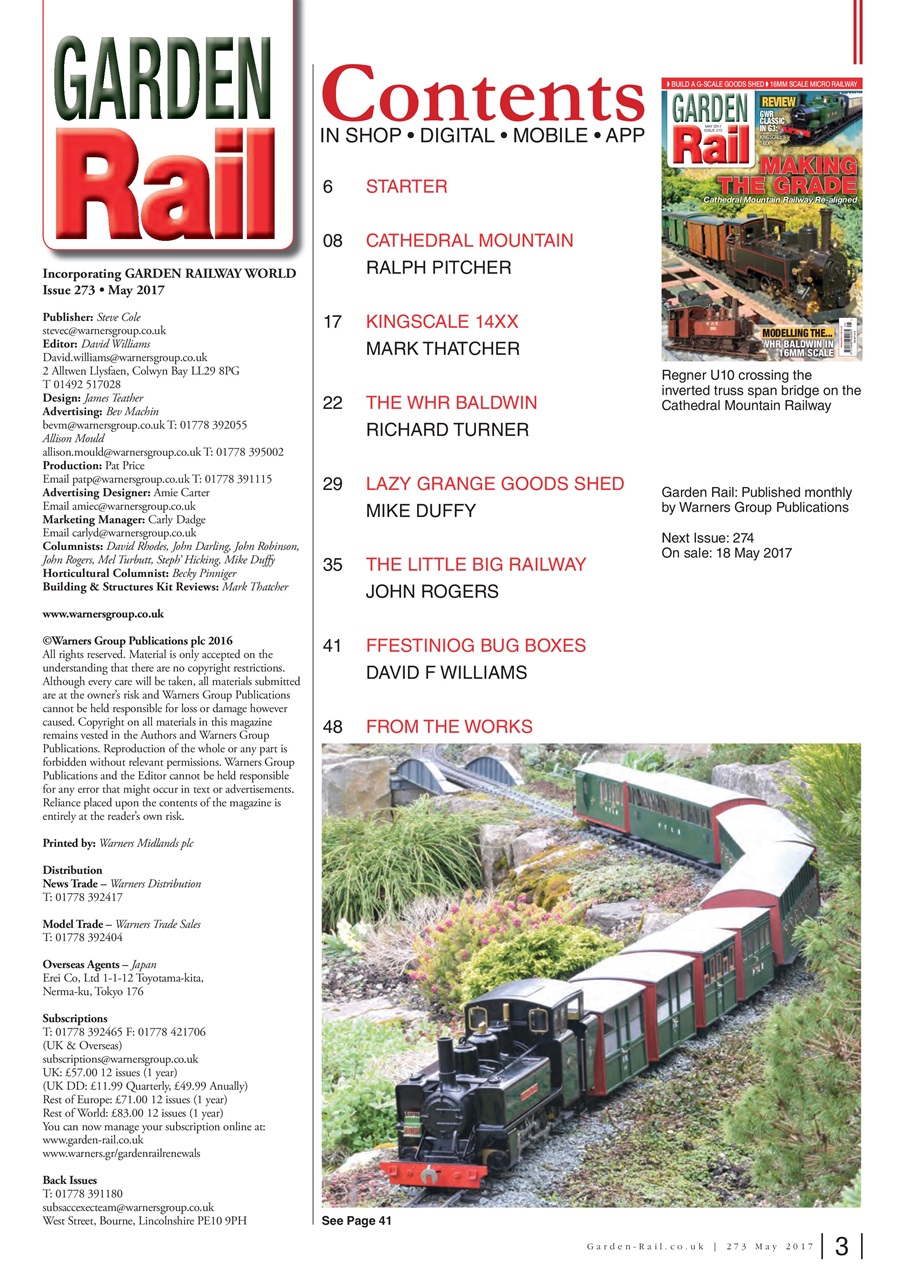 Garden Rail Preview Pages