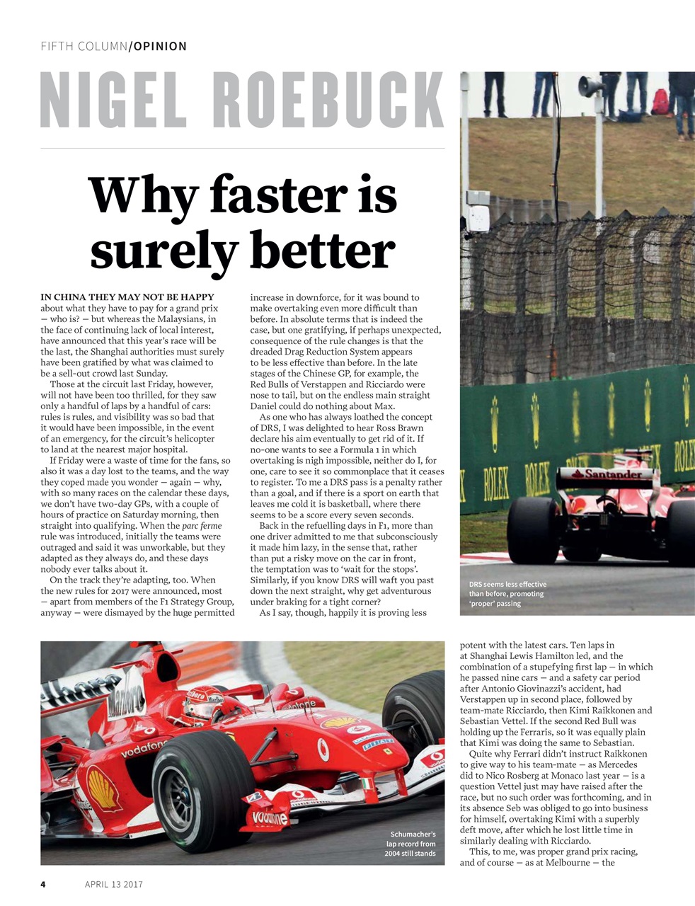 Autosport Preview Pages