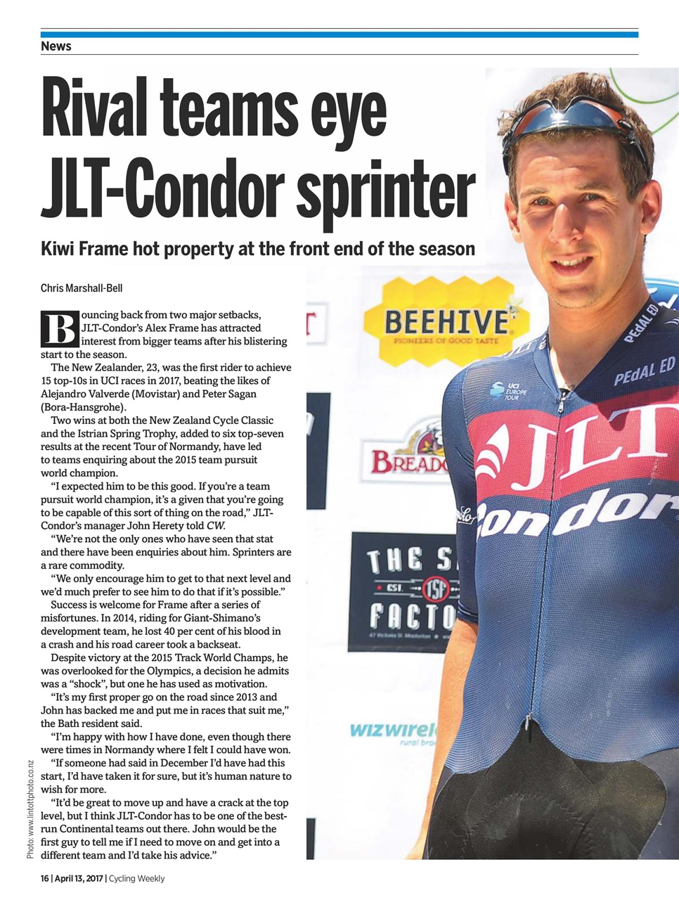 Cycling Weekly Preview Pages