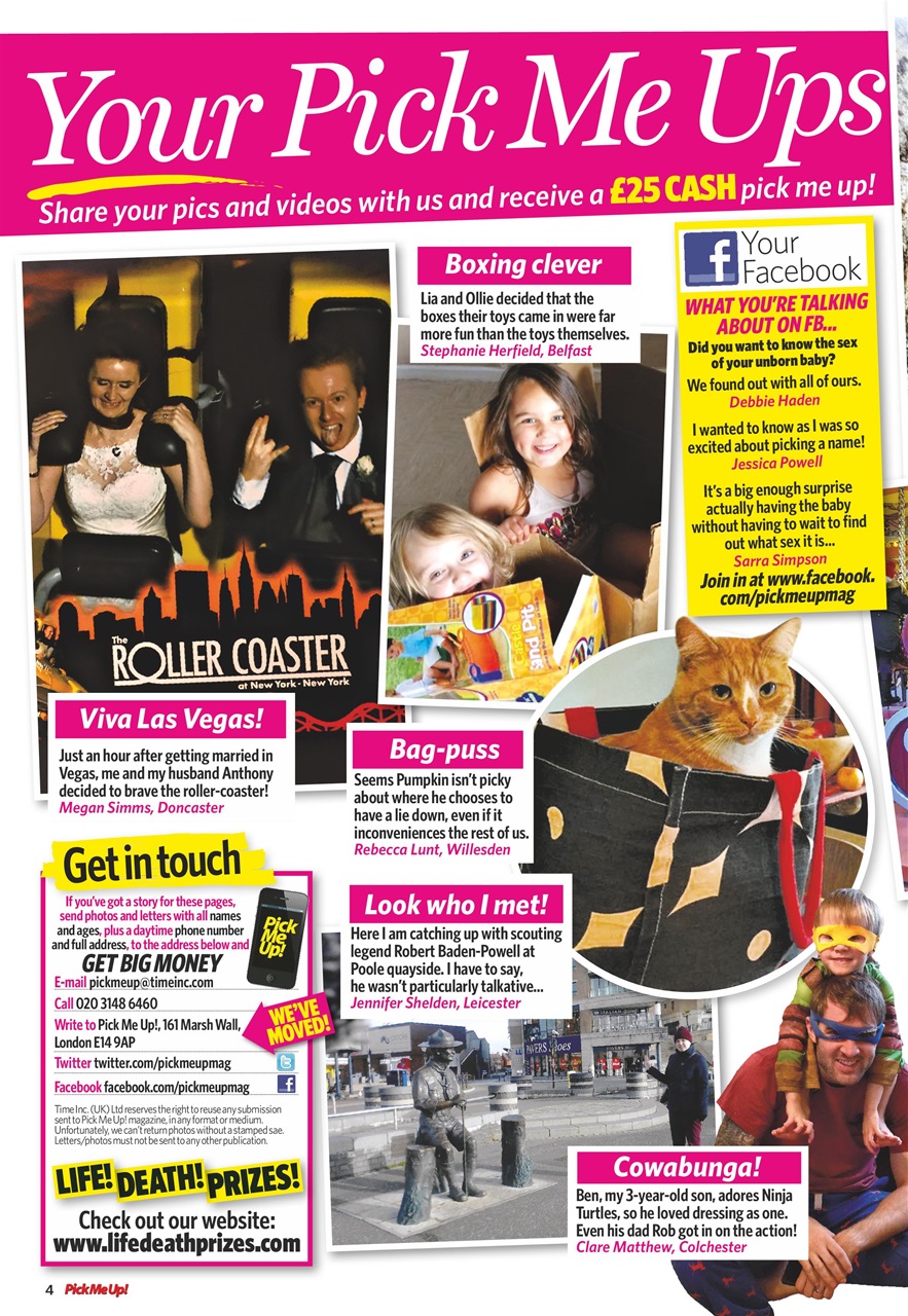 Pick Me Up Preview Pages