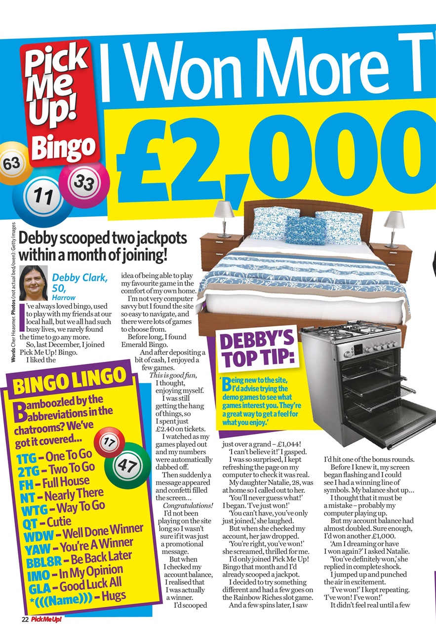 Pick Me Up Preview Pages