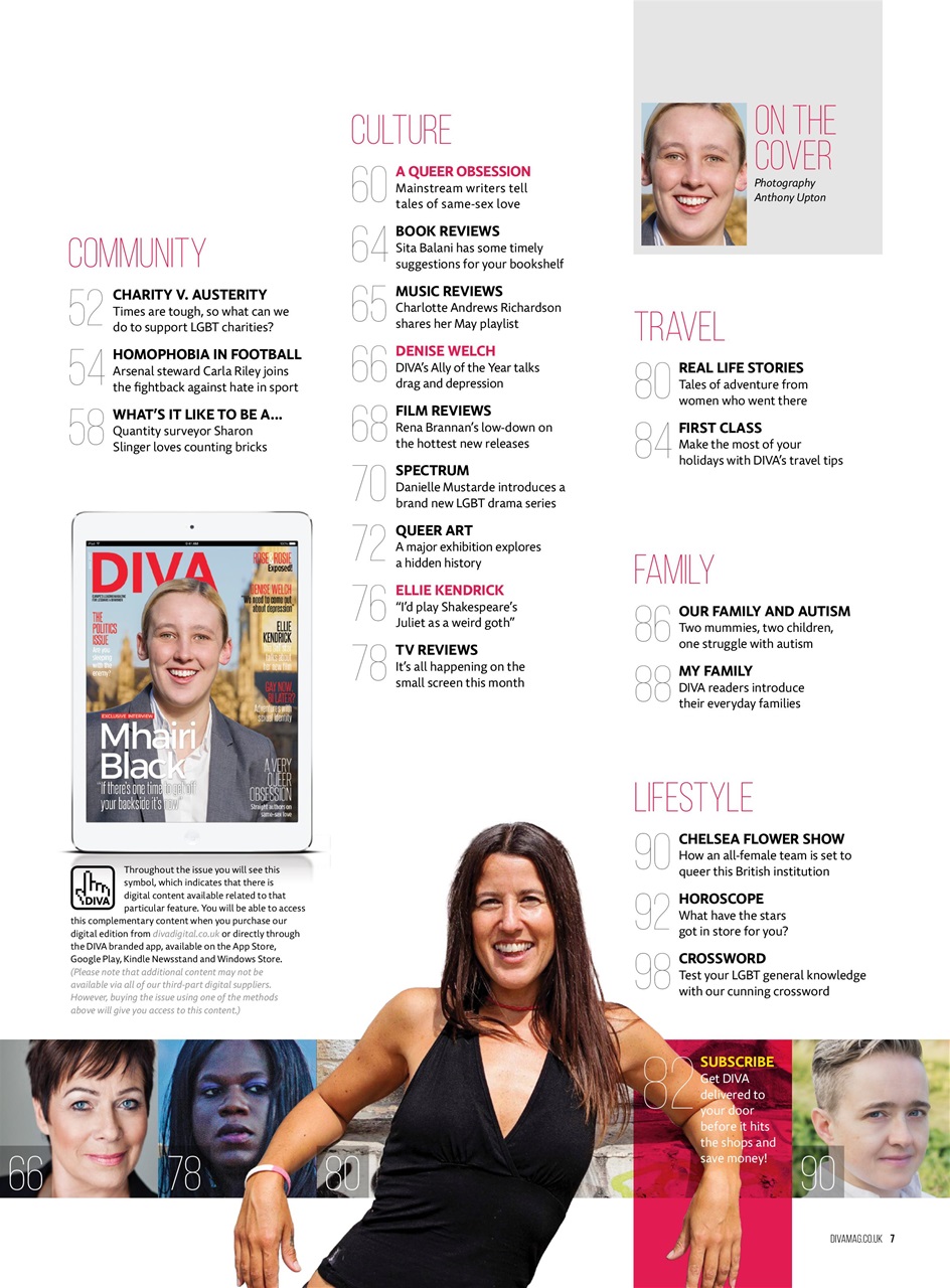 DIVA Magazine Preview Pages