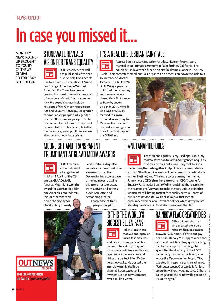 DIVA Magazine Preview Pages