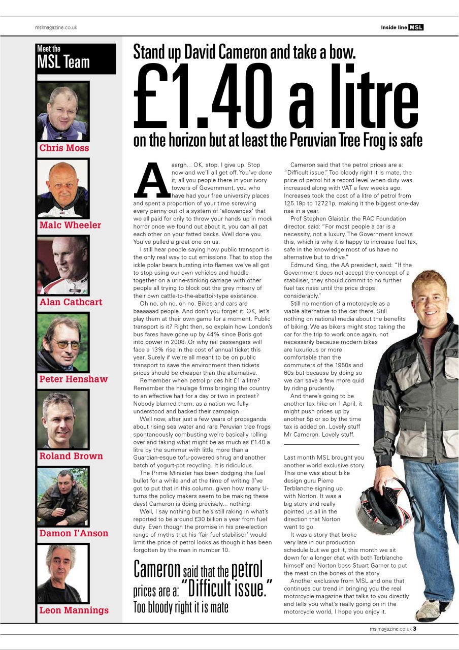 Motorcycle Sport & Leisure Preview Pages