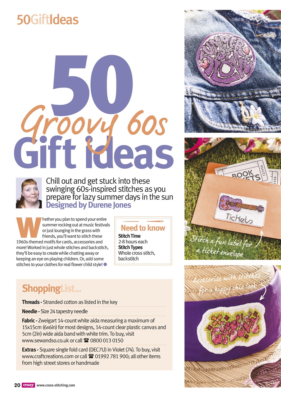 Cross Stitch Crazy Preview Pages