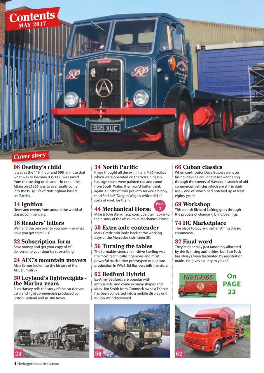 Heritage Commercials Magazine Preview Pages
