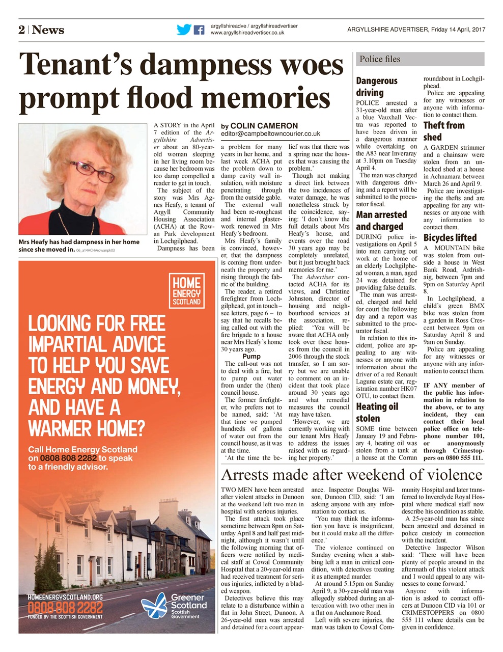 Argyllshire Advertiser Preview Pages