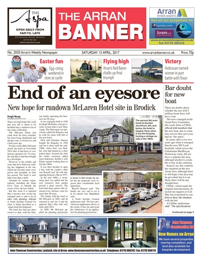 Arran Banner issue 
