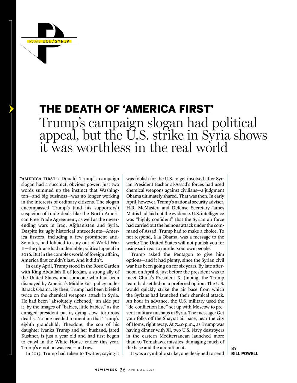 Newsweek International Preview Pages