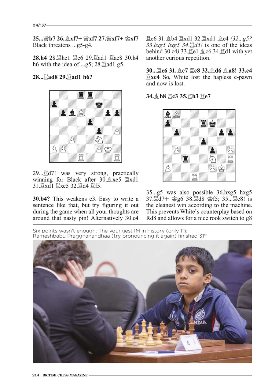 British Chess Magazine Preview Pages