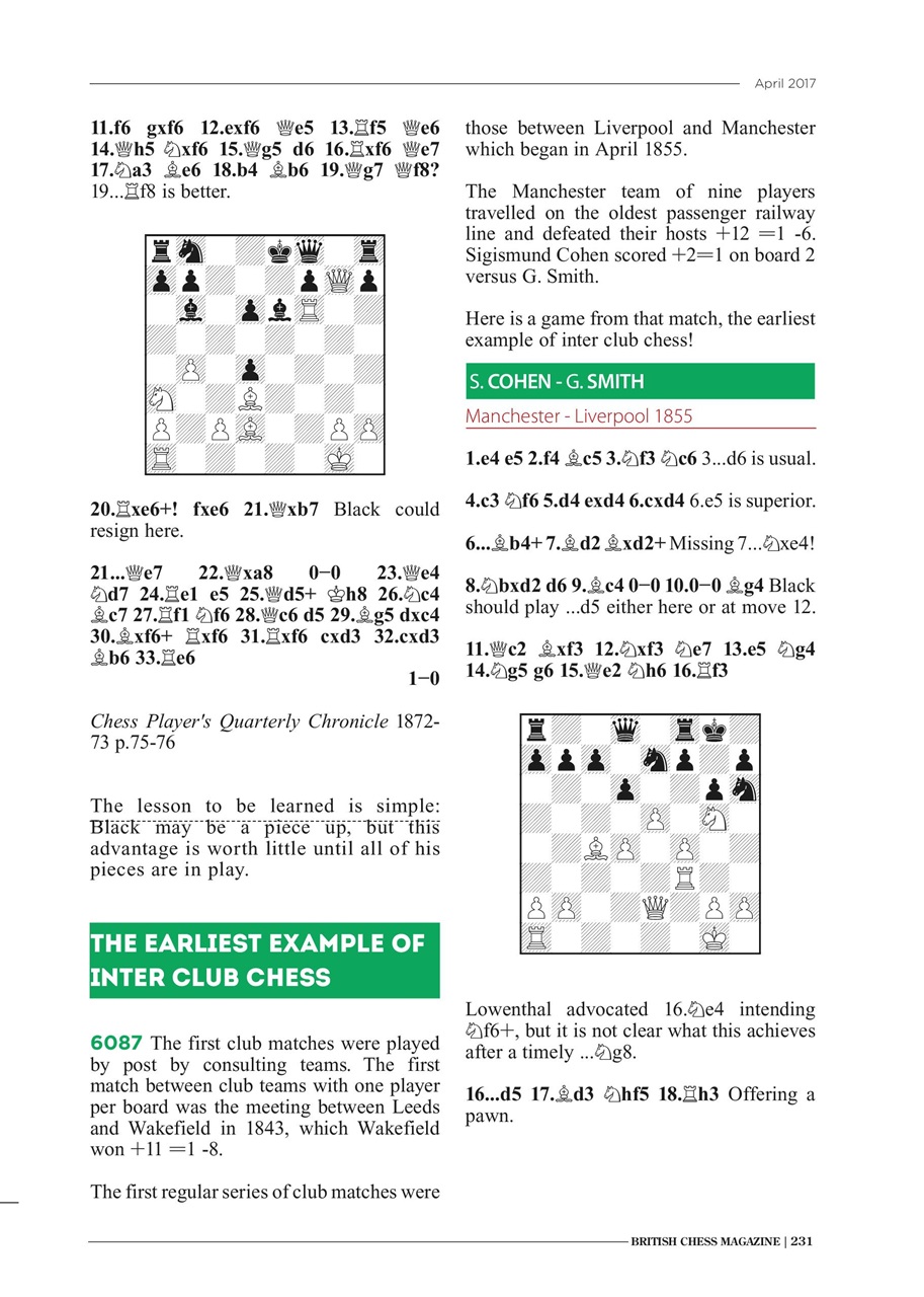 British Chess Magazine Preview Pages