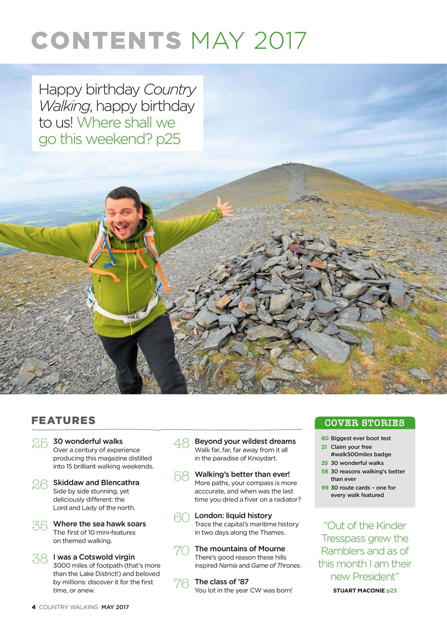 Country Walking Preview Pages