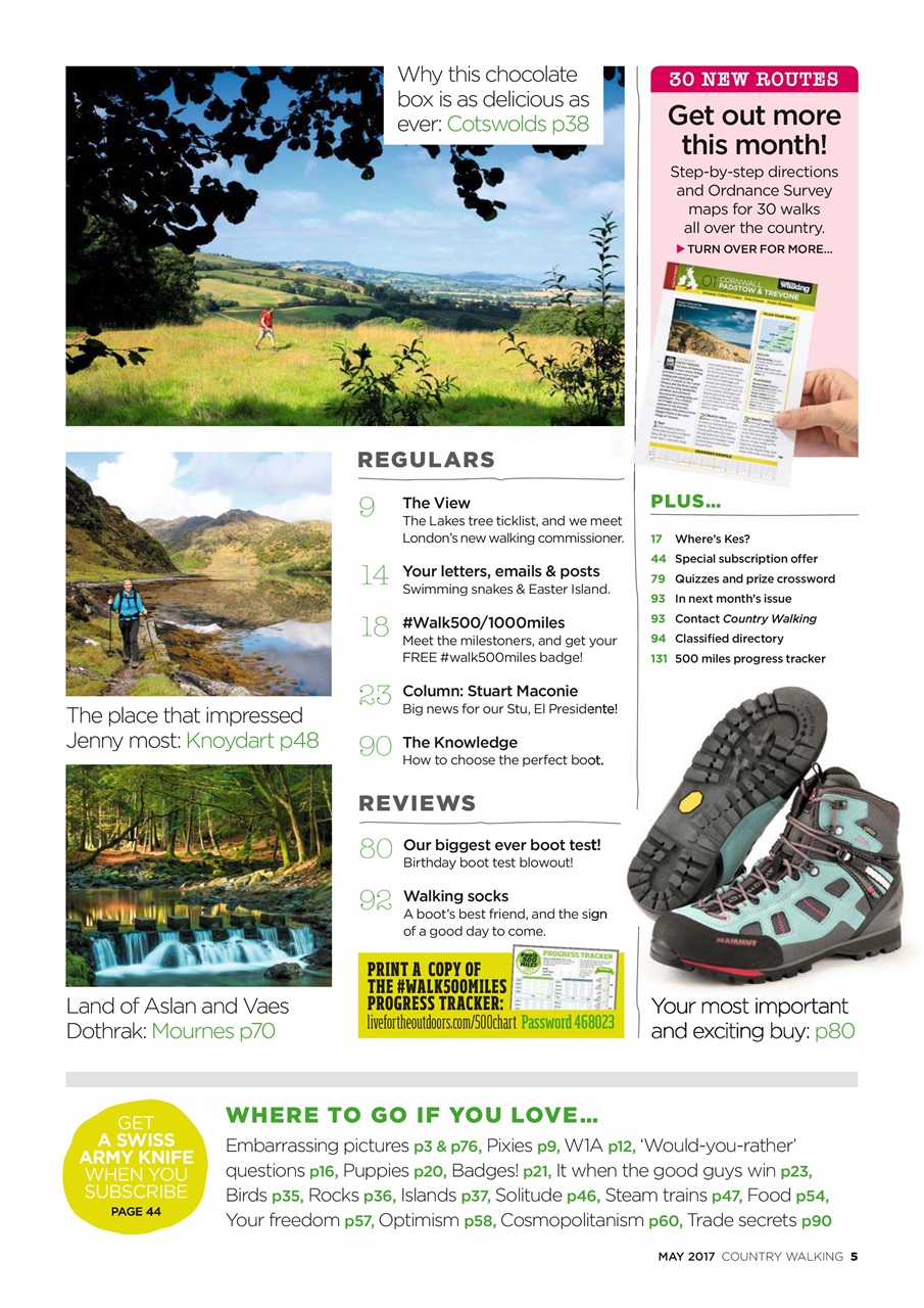 Country Walking Preview Pages