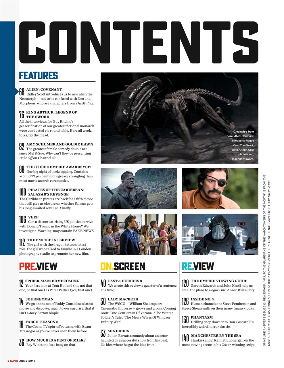 Empire Preview Pages