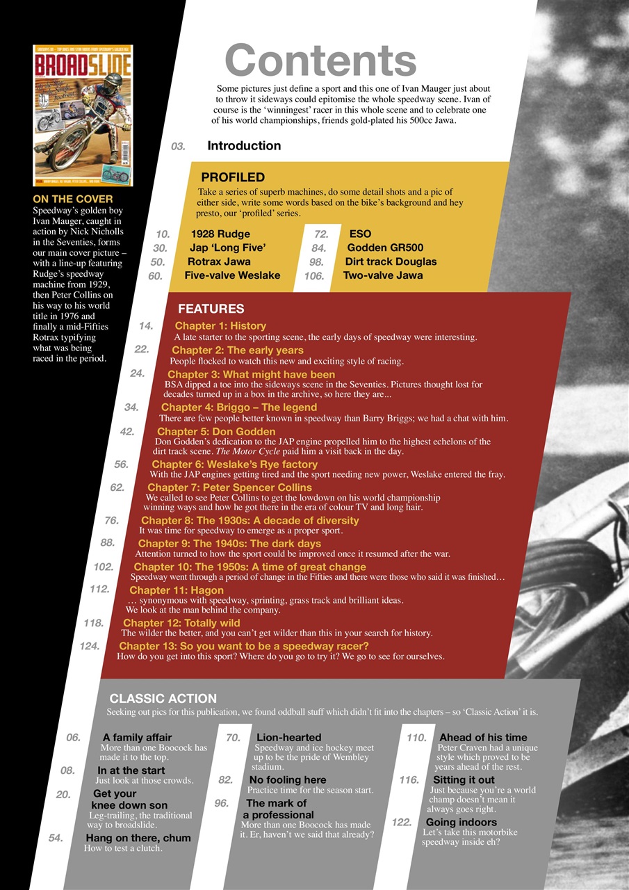 Classic Dirt Bike Preview Pages