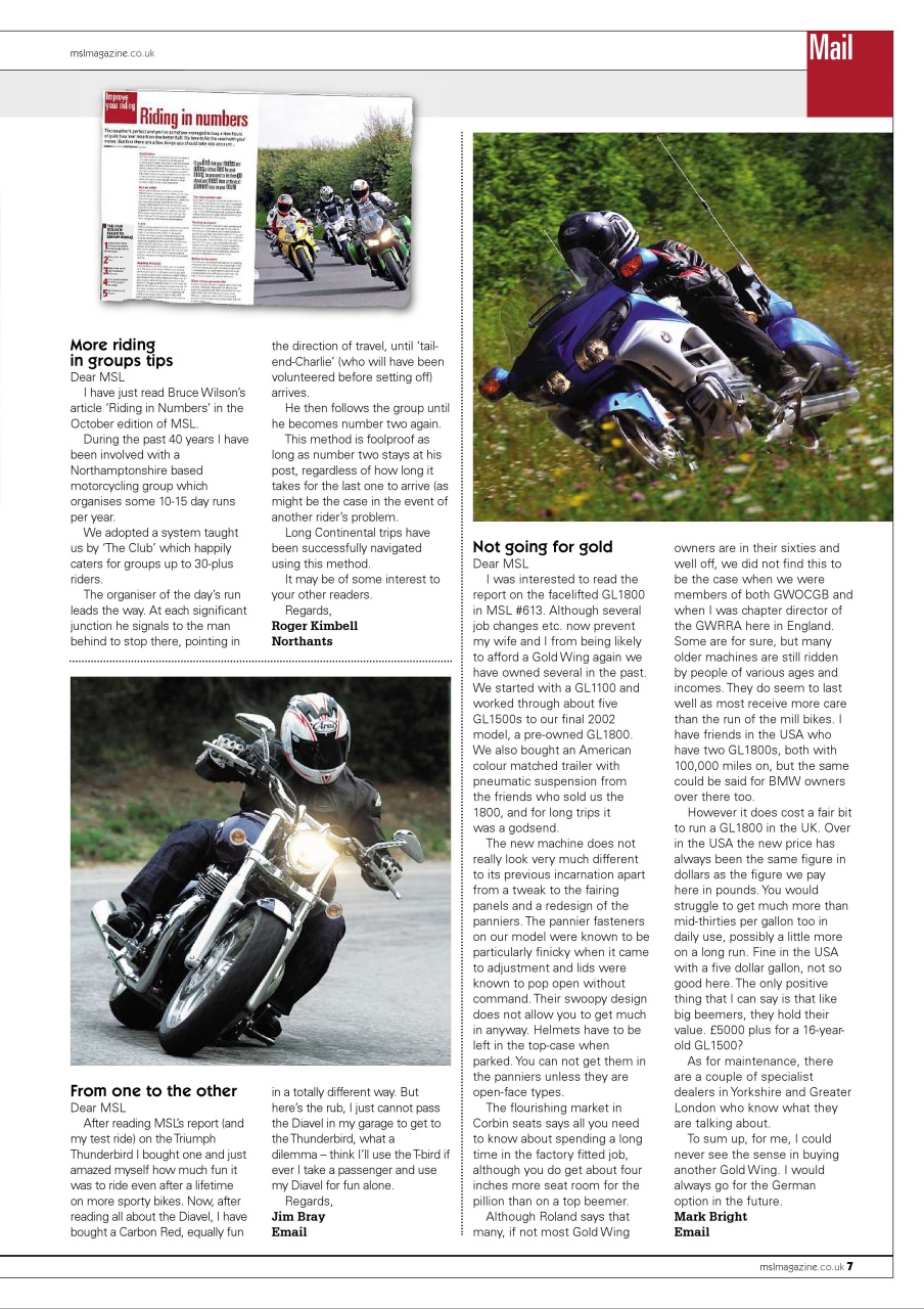 Motorcycle Sport & Leisure Preview Pages