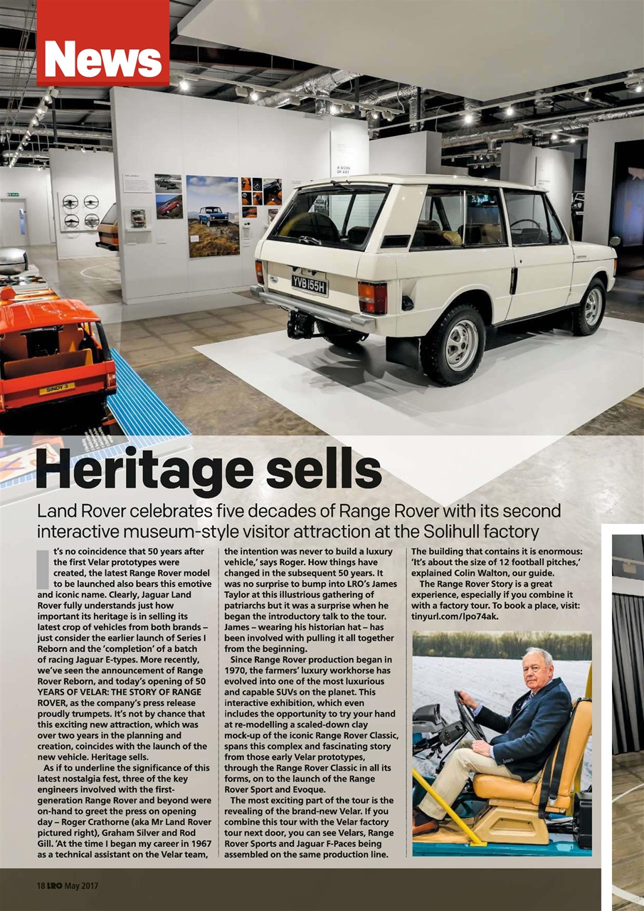 Land Rover Owner Preview Pages